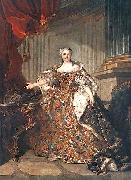 Louis Tocque Queen of France oil painting